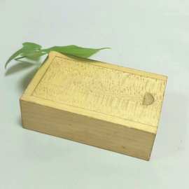 竹质木制u盘盒存盘usb盘盒工厂加工定制高端竹制品工艺品